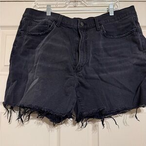 Joe's 5” Delia Women’s Black Denim Jean Shorts Size 34